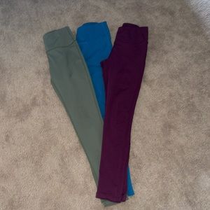 Exercise leggings